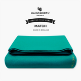 Hainsworth Match Tournament Teal English Pool Table Cloth for 7 Foot UK Pool Table - Bed and Cushion Set