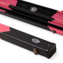 Baize Master 1 Piece ARROW Snooker Pool Cue Case with Plastic Ends - Holds 2 Cues