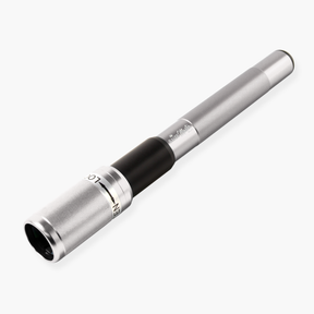 Baize Master SILVER MINI Flash Light Metal Push On Extension for American Pool Cues Baize Master