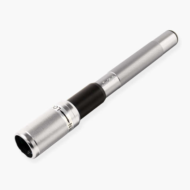 Baize Master SILVER MINI Flash Light Metal Push On Extension for American Pool Cues Baize Master