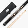 Baize Master CRUCIBLE 2 Piece Snooker and Pool Cue and Case Set with 9.5mm Red Layered Pro Tip