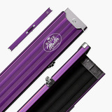 Baize Master Pro Line Wide 3/4 3 Slot Luxury Aluminium Snooker and Pool Cue Case - Holds 2 Cues