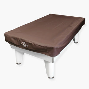 Baize Master Stylish 7ft LUXURY Heavy Duty Leatherette 7ft UK Pool Table Cover - BROWN Baize Master