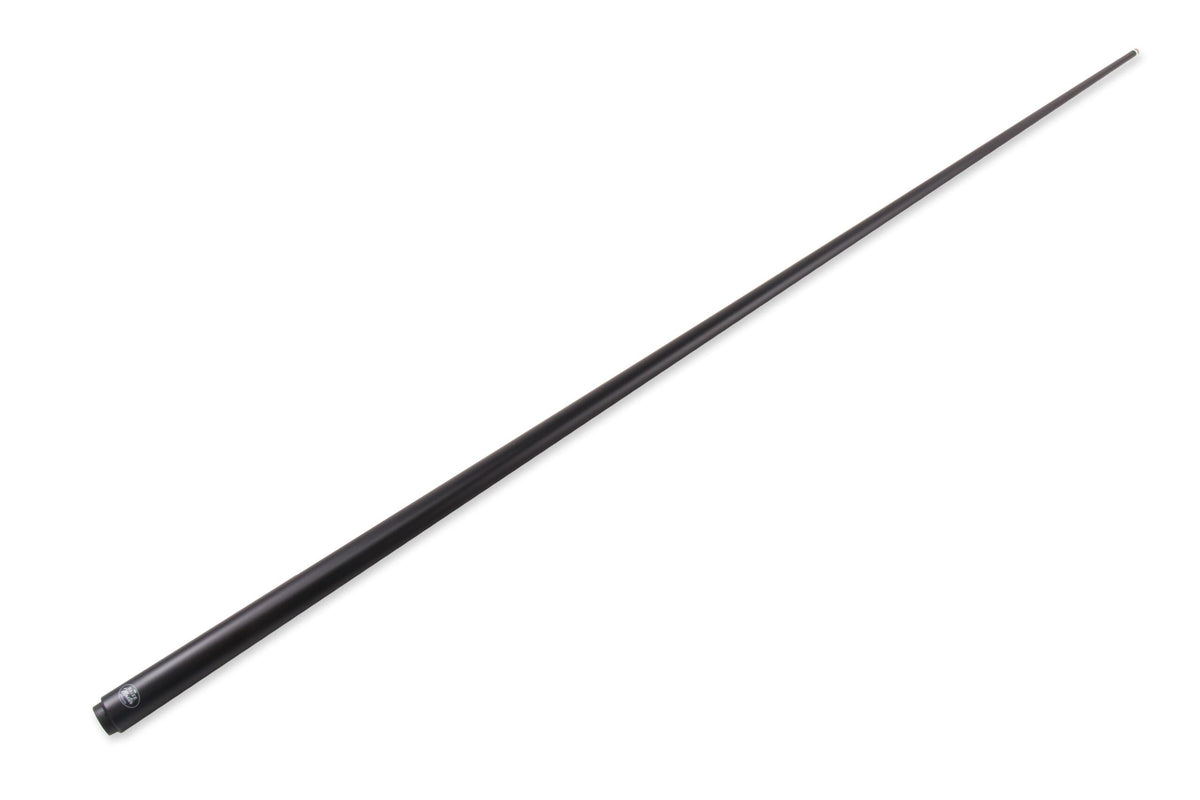Baize Master Limited Edition MATTE BLACK CARBON FIBER 1 Piece English Pool Break Cue with 10.5mm Tip - For Breaking Only