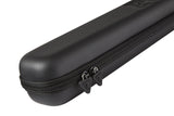 PowerGlide Svartur Black 3/4 Tubular Snooker Pool Cue Case - Max Shaft Length 111cm