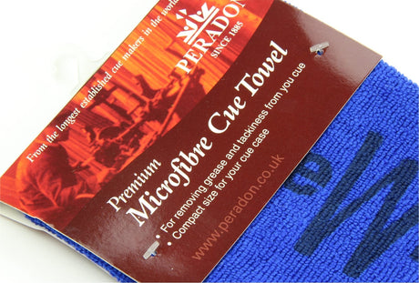 BLUE Peradon Microfibre Cue Towel