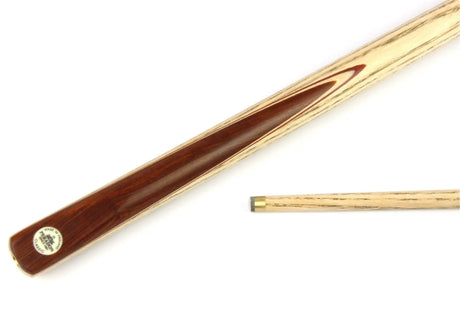 Peradon CLASSIC 58” 2pc ALL ASH Matching Snooker Cue – 9.5mm Elk Tip Peradon