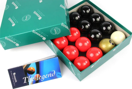 Aramith Premier GOLD 8 BALL Edition RED and BLACK Pool Balls Aramith