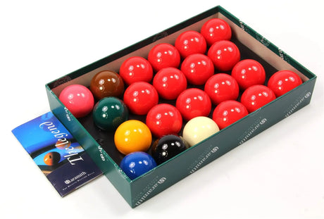 Aramith 2 1/16" (52.4mm) Premier Full Size Snooker Ball Set - 22 Balls