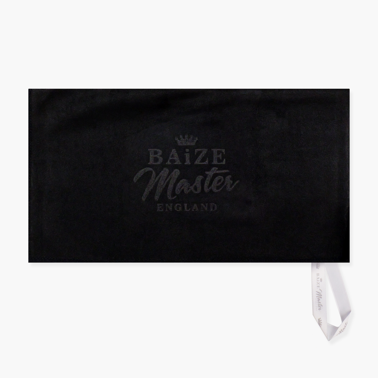 Baize Master MicroSuede™ Luxury Black Pro Cue Towel - 40cm x 25cm – Keeps cue clean and smooth