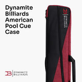 Dynamite Billiards by Darren Appleton 2 Piece American Pool Cue Case Bag with Shoulder Straps – 3 x 6 – Holds 3 Butts and 6 Shafts