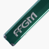 FFGM The Rocket Ronnie O'Sullivan 1 Piece 3 Slot Ultra Luxury Green Snooker and Pool Cue Case - Holds 3 x One Piece Cues