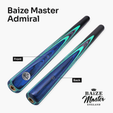 Baize Master Admiral ¾ Joint English Pool Cue with 8.5mm Blue Pressed Tip