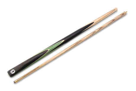 PRO147 CRUCIBLE 57 Inch 2 Piece Ash Snooker Pool Cue with 9.5mm Tip + Mini Butt