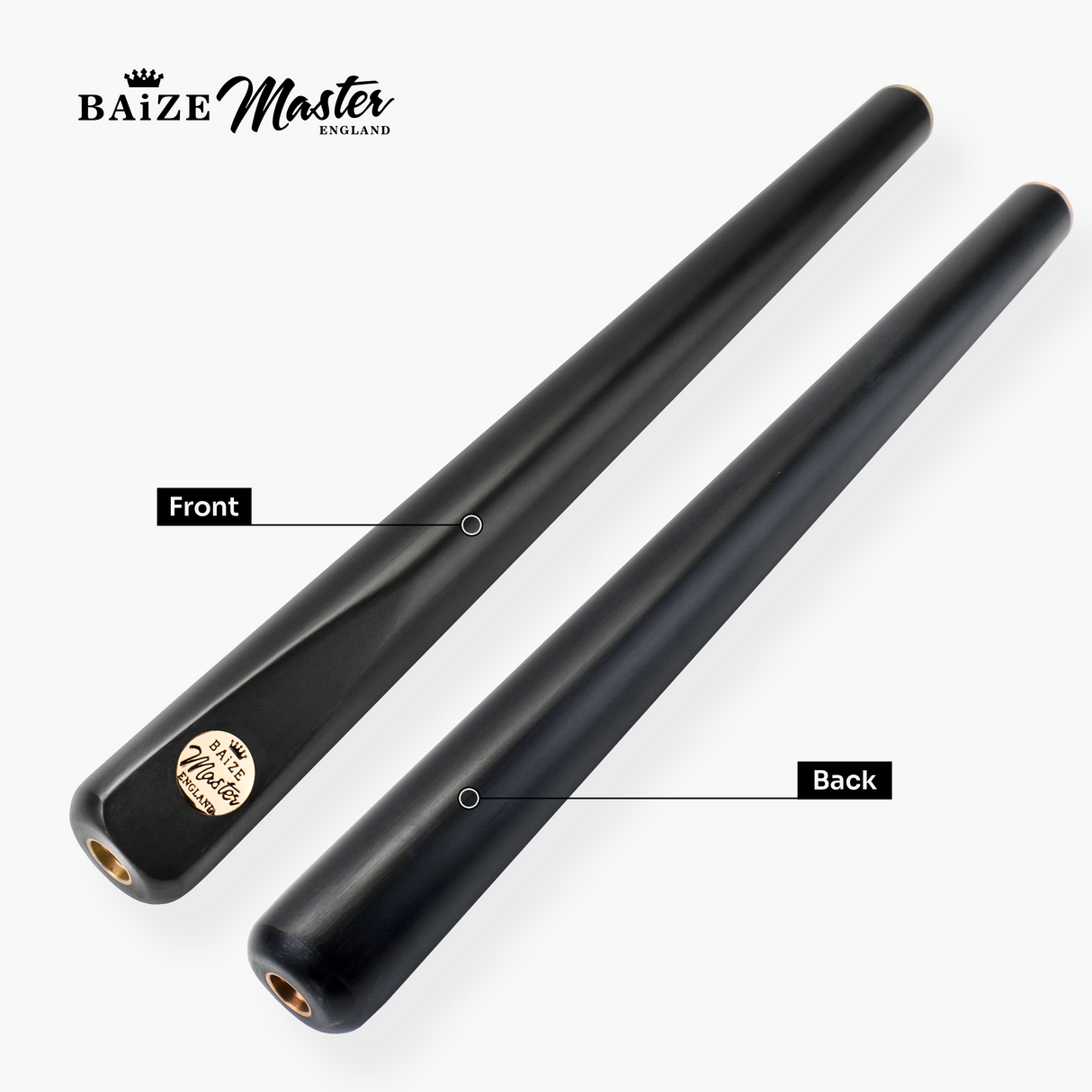 Baize Master Raven Marksman ¾ Joint English Pool Cue with 8.5mm Baize Master Pro Impact Hybrid Tip