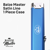 Baize Master SATIN LINE One Piece Luxury Snooker Pool Cue Case - Holds 2 Cues