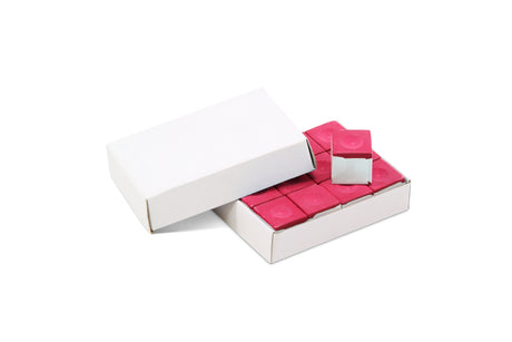 Funky Chalk Economy Snooker Pool Cue Chalk - Box of 12