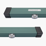 Tomahawk Eco One Piece Aluminium Lockable Snooker and Pool Cue Case – Holds 2x One Piece Cues Tomahawk