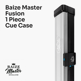 Baize Master Fusion One Piece 2 Slot Luxury Aluminium Snooker and Pool Cue Case with Trigger™ Lock – Holds 2 x One Piece Cues Baize Master