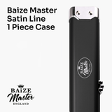 Baize Master SATIN LINE One Piece Luxury Snooker Pool Cue Case - Holds 2 Cues