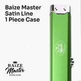 Baize Master SATIN LINE One Piece Luxury Snooker Pool Cue Case - Holds 2 Cues