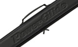 PowerGlide Svartur Black 3/4 Tubular Snooker Pool Cue Case - Max Shaft Length 111cm