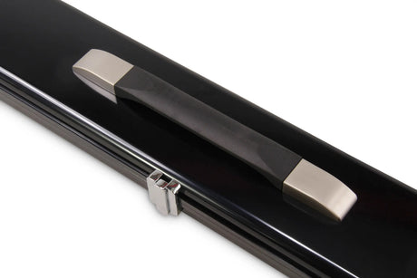 Baize Master 3/4 Black Luxury Snooker Pool Cue Case - Holds Two 3/4 Joint Cues