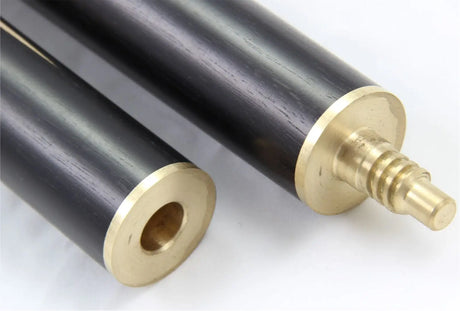Peradon HARLOW 3/4 Ash Ebony Snooker Pool Cue 58 Inch - 9.5mm Tip Peradon