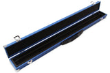 2 Piece Snooker Pool Cue Case with Reinforced Corners and Chalk Compartment