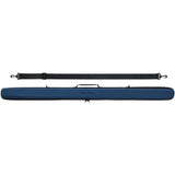 PowerGlide Svartur Black 3/4 Tubular Snooker Pool Cue Case - Max Shaft Length 111cm