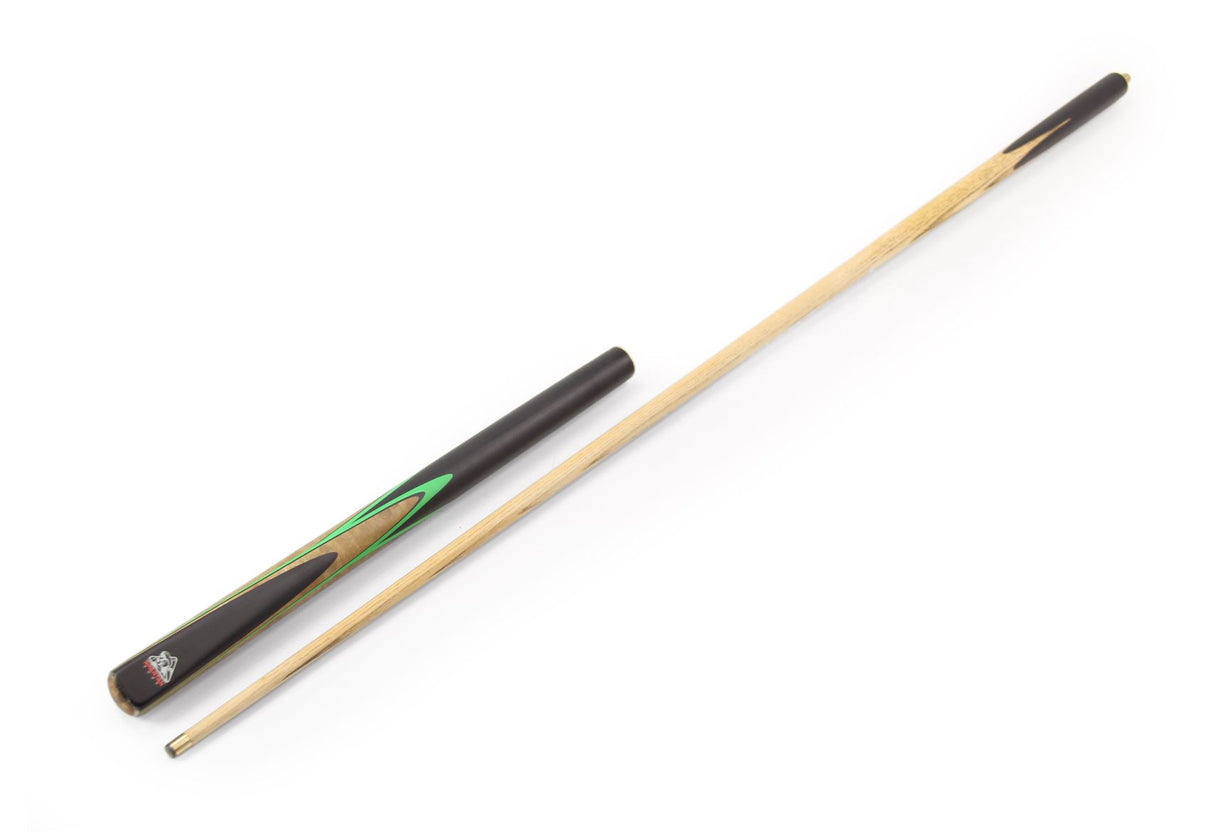 Spartan Fury VANQUISH 57 inch 3/4 Jointed Matching Ash Snooker Pool Cue – 9mm Tip