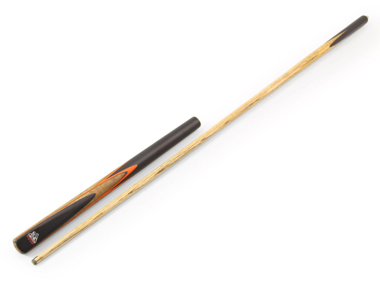 Spartan Fury VANQUISH 57 inch 3/4 Jointed Matching Ash Snooker Pool Cue – 9mm Tip