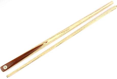 Peradon CLASSIC 58” 2pc ALL ASH Matching Snooker Cue – 9.5mm Elk Tip Peradon
