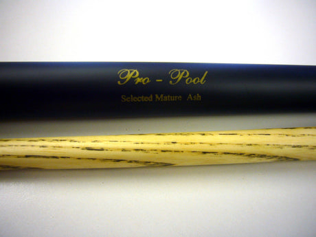 Buffalo Short 52" British PRO POOL Ash Cue, 9mm Tip - 17oz to 19oz Weight