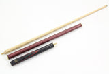 Cannon RED & BLACK VIPER 3 Piece 57 Inch Snooker Pool Cue by Peradon - 9mm Tip