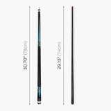 Dynamite Billiards DB3 Nitro Carbon Fiber American Pool Cue – 11.9mm HOW Black Tip – Designed by Darren Appleton
