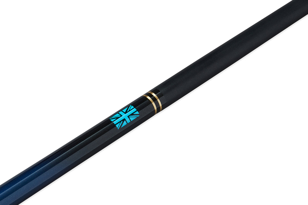 PowerGlide ARAMID 57 Inch 2 Piece Centre Joint Carbon Fibre Snooker Cue 10mm Tip
