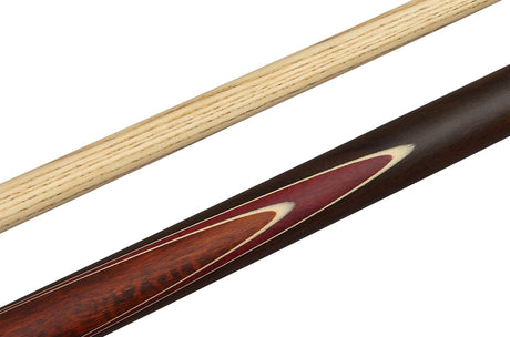 PowerGlide Executive 57 Inch 3/4 Joint Snooker Pool Cue 9.5mm Tip - Matching Mini Butt Included