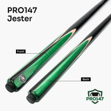 PRO147 Jester 1 Piece Snooker and Pool Cue and Case Set with 9.3mm Pro Tip