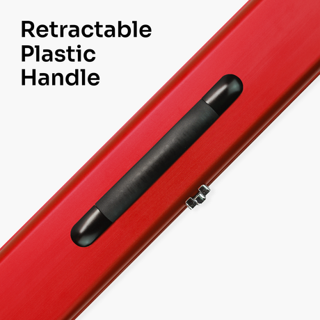 Baize Master SATIN LINE Pro Aluminium 3/4 Luxury Snooker Pool Cue Case – Holds Two ¾ Joint Cues Baize Master