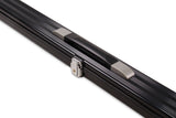1 Piece Wide Aluminium LOCKABLE LUXURY Snooker Pool Cue Case - Holds 2 Cues