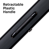 BAIZE MASTER Prestige Pro Aluminium 3/4 Luxury Snooker Pool Cue Case – Holds Two ¾ Joint Cues