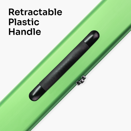 Baize Master SATIN LINE Pro Aluminium 3/4 Luxury Snooker Pool Cue Case – Holds Two ¾ Joint Cues Baize Master