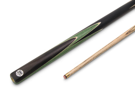 PRO147 CRUCIBLE 57 Inch 2 Piece Ash Snooker Pool Cue with 9.5mm Tip + Mini Butt