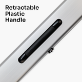 BAIZE MASTER Prestige Pro Aluminium 3/4 Luxury Snooker Pool Cue Case – Holds Two ¾ Joint Cues