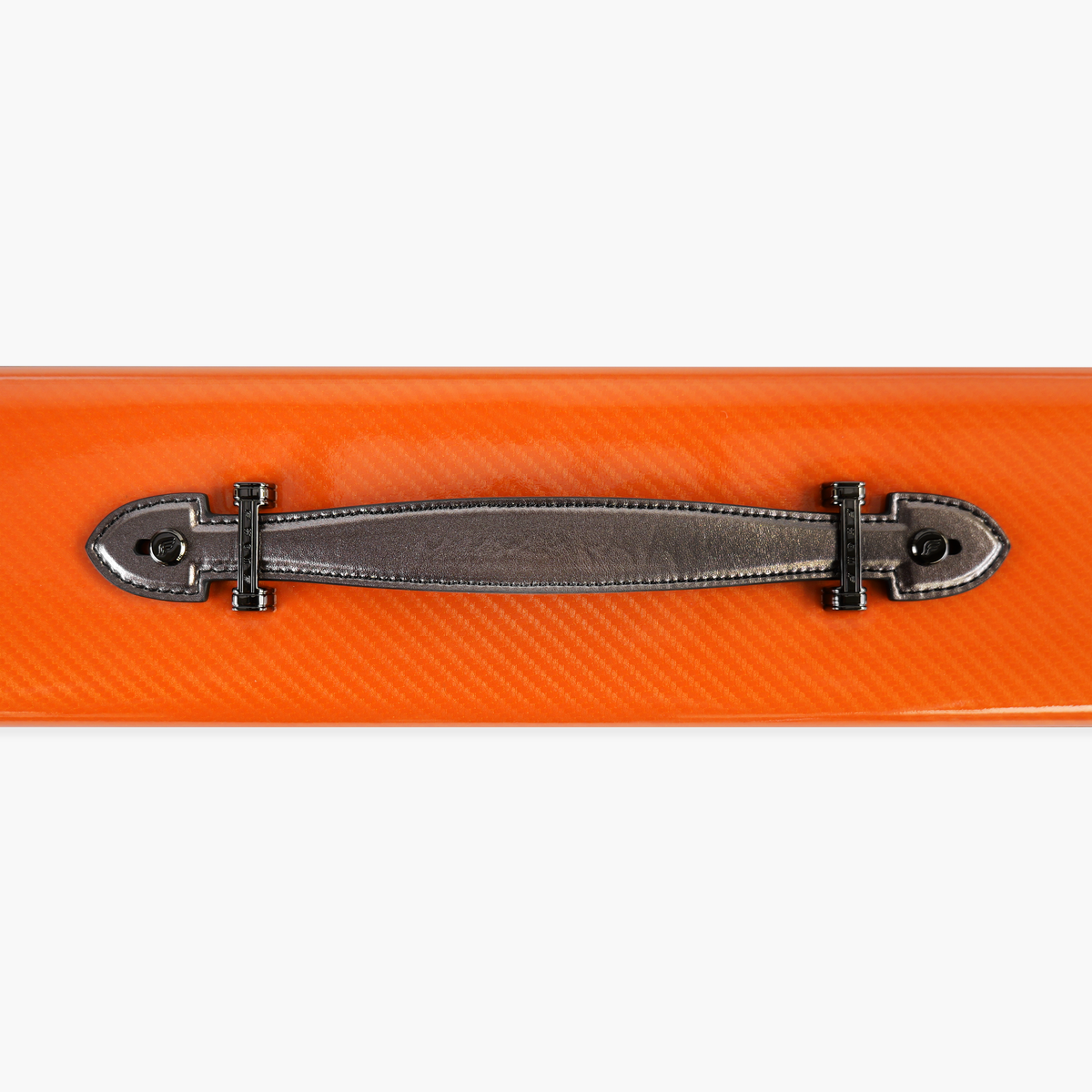 FFGM The Rocket Ronnie O'Sullivan 1 Piece 3 Slot Ultra Luxury Orange Snooker and Pool Cue Case - Holds 3 x One Piece Cues