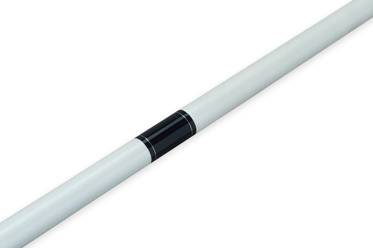 PowerGlide Quanta 57 Inch 2 Piece Carbon Fiber Low Deflection Pool Cue 10mm Tip