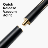 PRO147 Silver Mist ¾ Joint Snooker and Pool Cue with 9.5mm Professional Layered Tip - Hand Finished in the UK