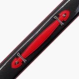 FFGM The Rocket Ronnie O'Sullivan 1 Piece 2 Slot Ultra Luxury Black and Red Snooker and Pool Cue Case - Holds 2 x One Piece Cues Cue + Case