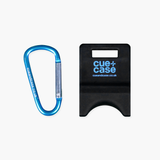 Cue + Case Portable Snooker and Pool Cue Holder for 1 Cue with Carabiner Clip